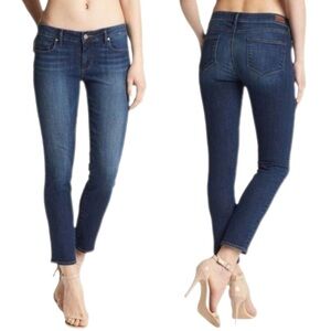 PAIGE Size 25 Skyline Ankle Peg Jeans (measures 25x29) Blue